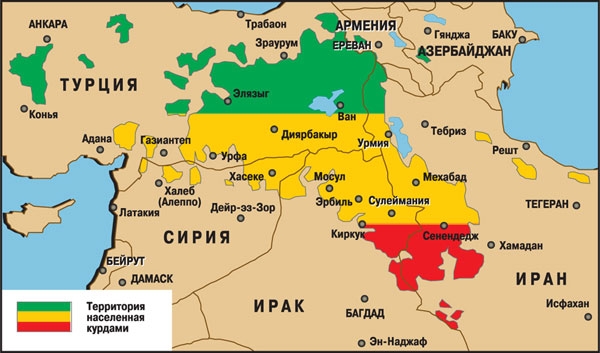 Сирия, Турция и курды